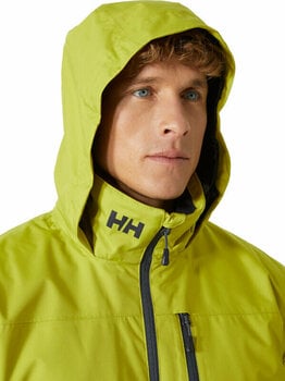Giacca Helly Hansen Men's Crew Hooded Midlayer Giacca Bright Moss S - 5