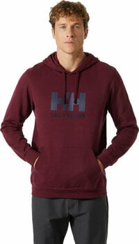 Majica s kapuljačom Helly Hansen Men's HH Logo Majica s kapuljačom Hickory 2XL - 3