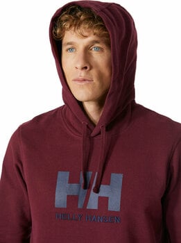 Majica s kapuljačom Helly Hansen Men's HH Logo Majica s kapuljačom Hickory 2XL - 5
