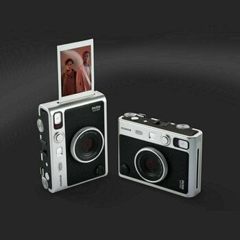 Instant fényképezőgép Fujifilm Instax Mini EVO C Black - 5