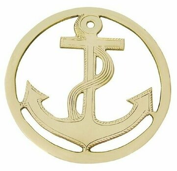 Nautical Gift Sea-Club Pot Mat Anchor Brass - 2