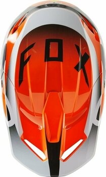 Helmet FOX V1 Leed Helmet Dot/Ece Fluo Orange XL Helmet (Damaged) - 7