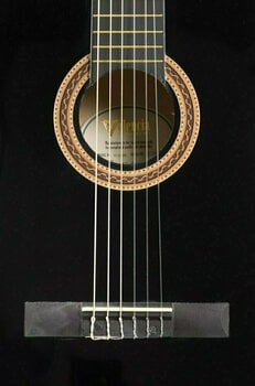 Klasična kitara Valencia VC104L 4/4 Črna - 3