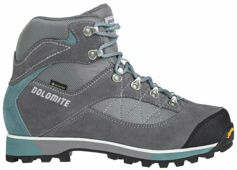 Dames outdoorschoenen Dolomite Zernez GTX Women's Shoe Grey/Dry Red 38 2/3 Dames outdoorschoenen - 2