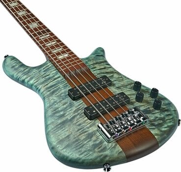 5-strängad basgitarr Spector Euro 5 RST LTD Turquoise Tide Matte - 5