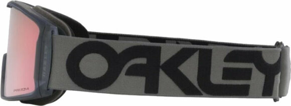 Ski Goggles Oakley Line Miner L 7070E801 Matte B1B Forged Iron/Prizm Rose Gold Iridium Ski Goggles - 3