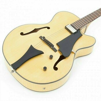 Halvakustisk gitarr Höfner HCT-SL-N-0 - 3