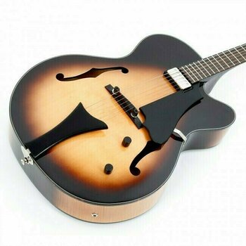 Halvakustisk gitarr Höfner HCT-SL-SB-0 - 3