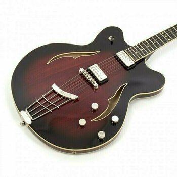 Halvakustisk gitarr Höfner HVSP-DC-0 - 4