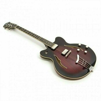 Halvakustisk gitarr Höfner HVSP-DC-0 - 5
