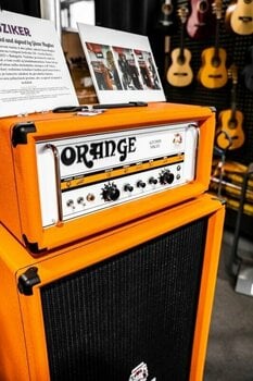 Lampový basgitarový zosilňovač Orange Orange stack played and signed by Glenn Hughes - 4