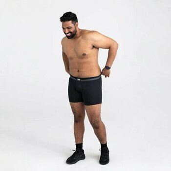 Fitness Underwear SAXX Sport Mesh 3-Pack Boxer Brief Black/Navy/Graphite XL Fitness Underwear - 2