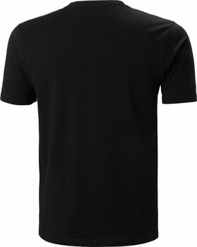T-Shirt Helly Hansen Men's HH Logo T-Shirt Black M - 2