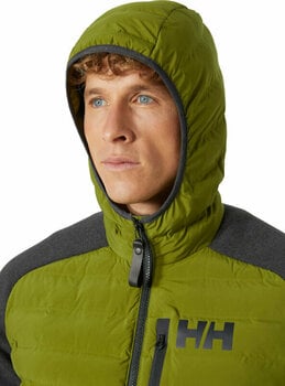 Jacket Helly Hansen Men's Arctic Ocean Hybrid Insulator Jacket Olive Green S - 5