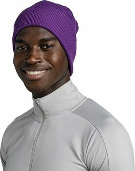 Bonnet de Ski Buff Crossknit Beanie Purple UNI Bonnet de Ski - 4