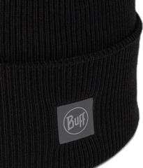 Ski Mütze Buff Crossknit Beanie Solid Black UNI Ski Mütze - 1