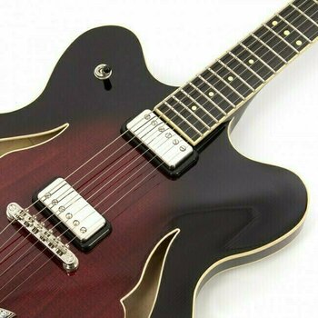 Halvakustisk gitarr Höfner HVSP-DC-0 - 7