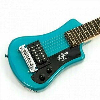 E-Gitarre Höfner HCT-SH-0 Blau - 5