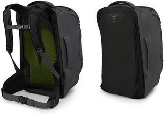 Lifestyle reppu / laukku Osprey Farpoint Reppu Tunnel Vision Grey 55 L - 2