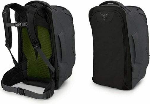 Lifestyle Backpack / Bag Osprey Farpoint 55 Tunnel Vision Grey 55 L Backpack - 3