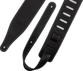 Guitar strap Levy's Like Butter 2.5  Guitar strap Distressed Black - 1