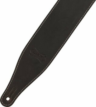 Leather guitar strap Levys M17BAS-DBR Leather guitar strap Dark Brown - 3