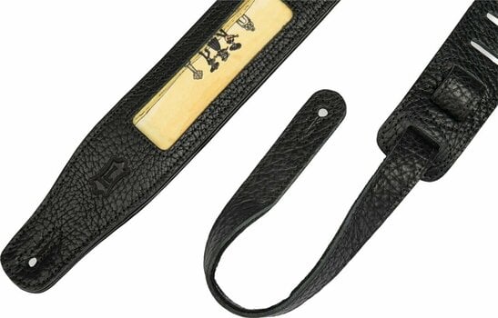 Leather guitar strap Levys M26CAL-001 Leather guitar strap Mariachi - 3
