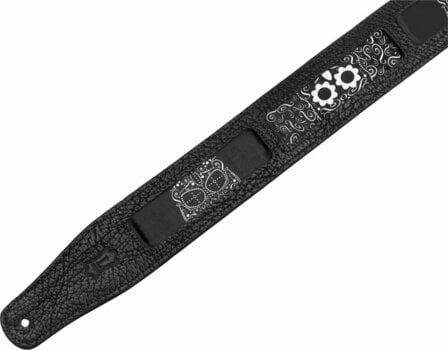 Leather guitar strap Levys M26CAL-003 Leather guitar strap Skulls - 2