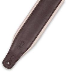Guitar strap Levy's Staple Dark Brown & Cream Guitar strap - 2