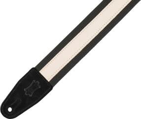 Tekstilni kaiš za gitaru Levy's Cotton Combo Black & Cream Tekstilni kaiš za gitaru - 1