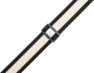 Tekstilni kaiš za gitaru Levy's Cotton Combo Black & Cream Tekstilni kaiš za gitaru - 2