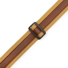 Textile guitar strap Levy's Cotton Combo Textile guitar strap Tan & Tan - 2