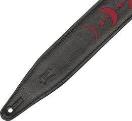 Curea de chitară Levy's Moon Phases Black/Burgundy Curea de chitară - 1