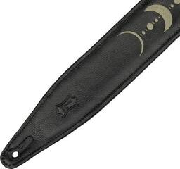 Curea de chitară Levy's Moon Phases Black/Green Curea de chitară - 1