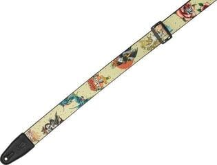 Tekstilni kaiš za gitaru Levy's Tattoo  Old School Tekstilni kaiš za gitaru - 3