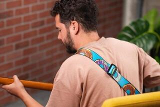 Textile guitar strap Levy's Tasty Grooves Donuts Textile guitar strap - 3