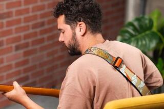 Textilgurte für Gitarren Levy's Eastern Harmony Tiger Textilgurte für Gitarren - 3