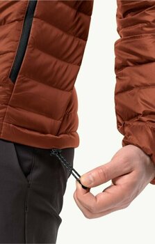 Outdoor Jacket Jack Wolfskin Passamani Down Hoody M Outdoor Jacket Carmine XL - 4