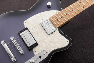 E-Gitarre Reverend Guitars Charger HB Periwinkle Burst E-Gitarre - 3