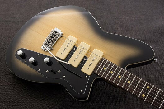 Elektrische gitaar Reverend Guitars Jetstream 390 W Korina Burst - 2