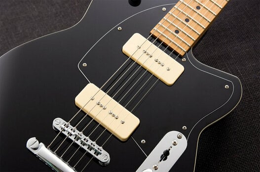 Elektromos gitár Reverend Guitars Charger 290 Midnight Black - 2