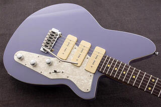 E-Gitarre Reverend Guitars Jetstream 390 W Periwinkle E-Gitarre - 3