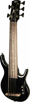Bass Ukulele Kala Solid U-Bass 5-String Fretted SBK - 3