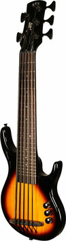 Basové ukulele Kala Solid U-Bass 5-String Fretted BRST - 2
