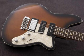 E-Gitarre Reverend Guitars Six Gun HPP W Coffee Burst E-Gitarre - 2