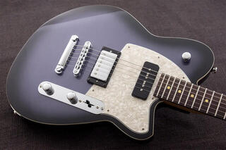 E-Gitarre Reverend Guitars Double Agent OG Periwinkle Burst E-Gitarre - 4