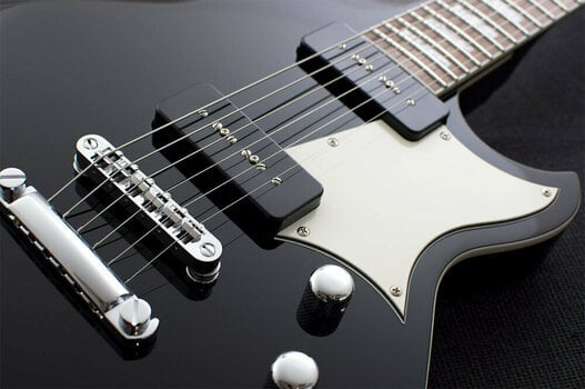 Electric guitar Reverend Guitars Contender 290 Midnight Black - 5