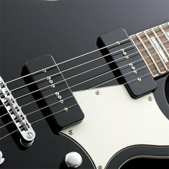Electric guitar Reverend Guitars Contender 290 Midnight Black - 6