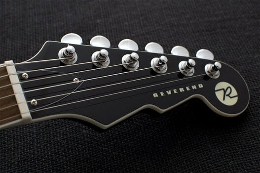 Electric guitar Reverend Guitars Contender 290 Midnight Black - 12