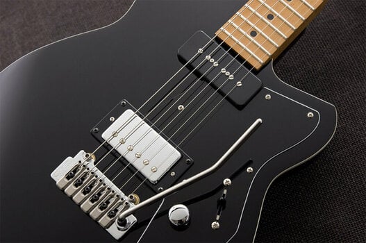 Elektrische gitaar Reverend Guitars Double Agent W Midnight Black - 3